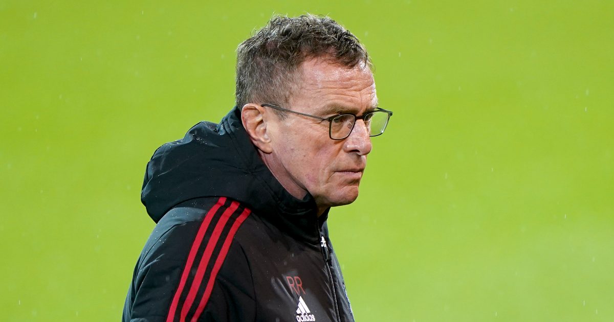 Man Utd boss Ralf Rangnick