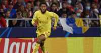 Liverpool defender Joe Gomez runs with the ball