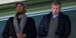 Didier Drogba and Roman Abramovich