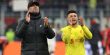 Jurgen Klopp and Alex Oxlade-Chamberlain applaud Liverpool fans