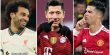 Mo Salah, Robert Lewandowski and Cristiano Ronaldo all feature in the top 10 goalscorers of 2021.