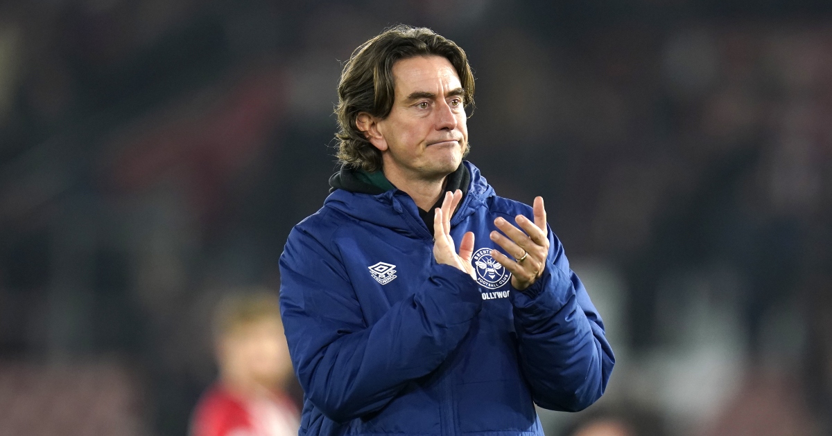 Brentford boss Thomas Frank