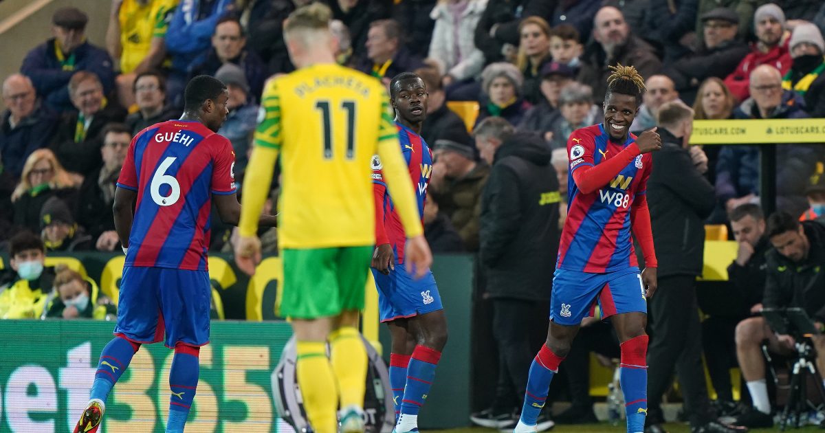 Norwich host Crystal Palace