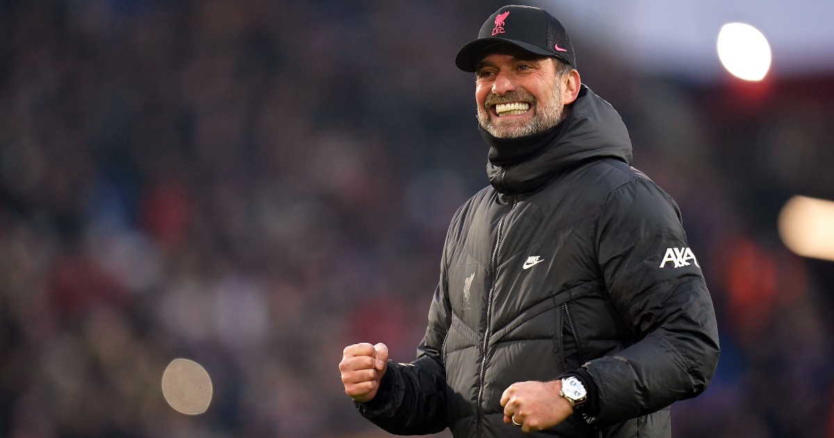 Liverpool manager Jurgen Klopp