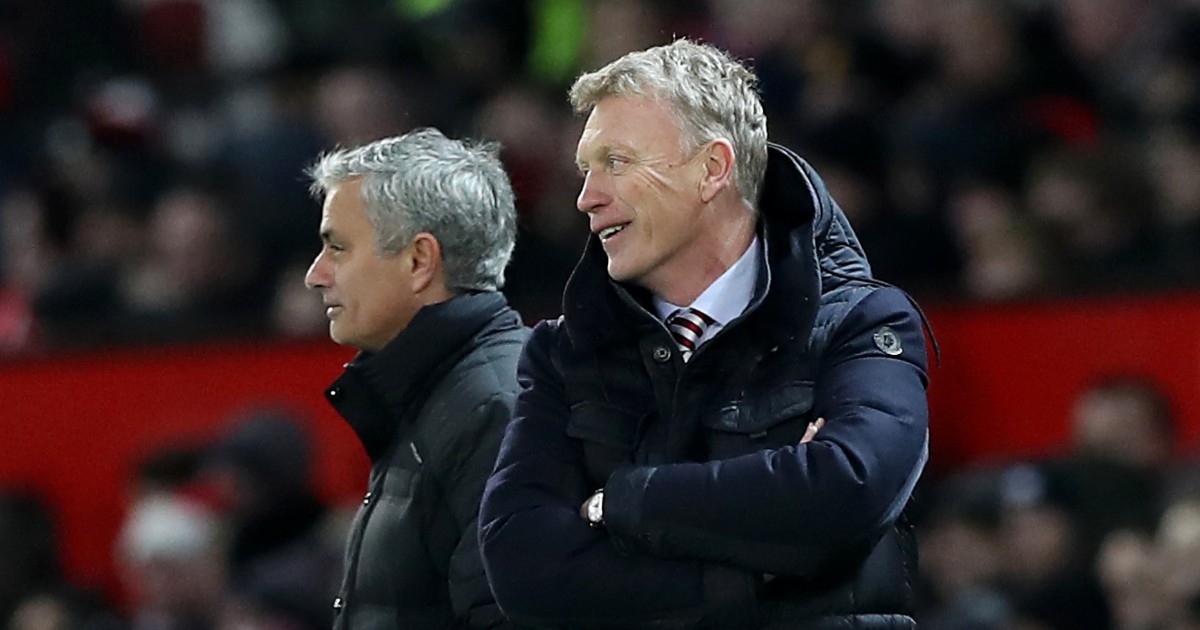 Jose Mourinho and David Moyes