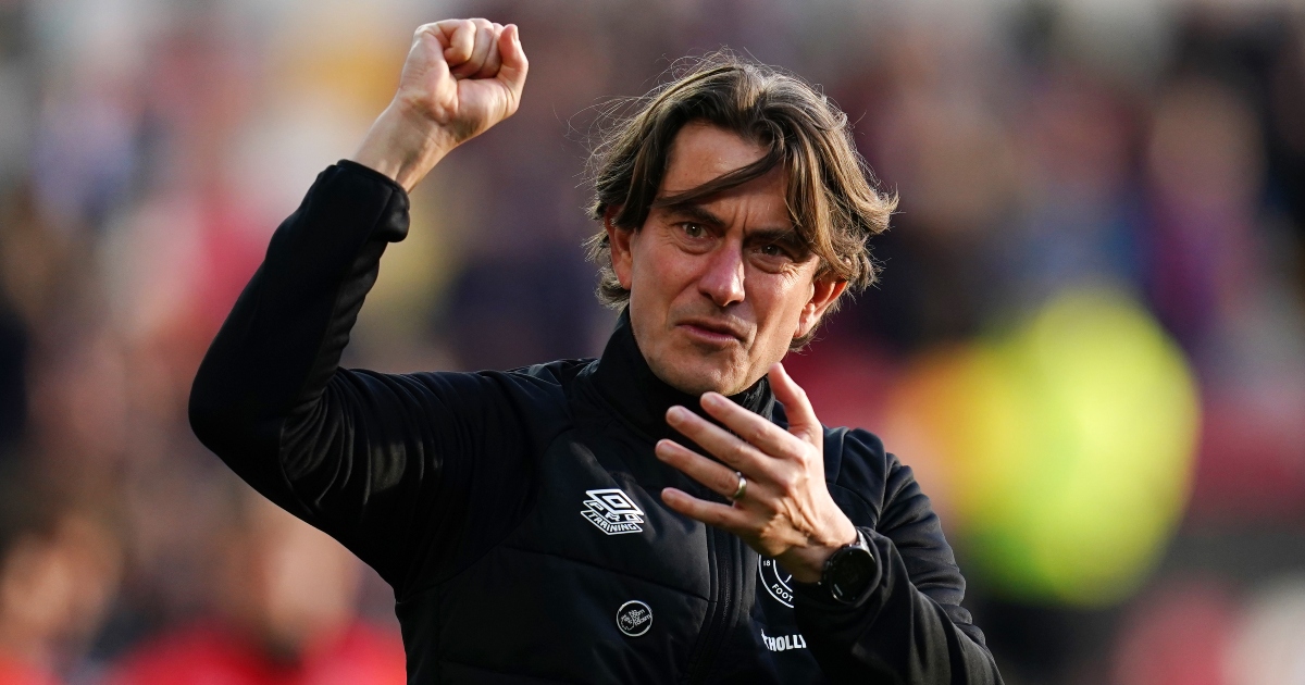 Brentford boss Thomas Frank