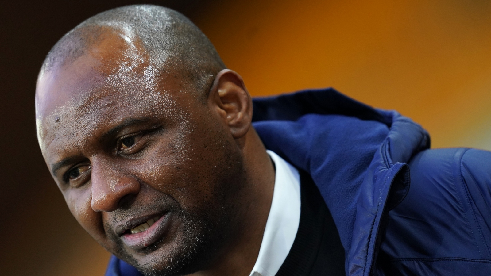 Patrick Vieira during an interview