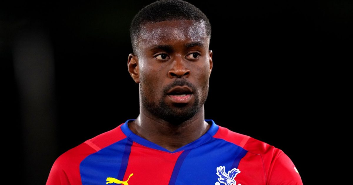 England defender Marc Guehi watches play