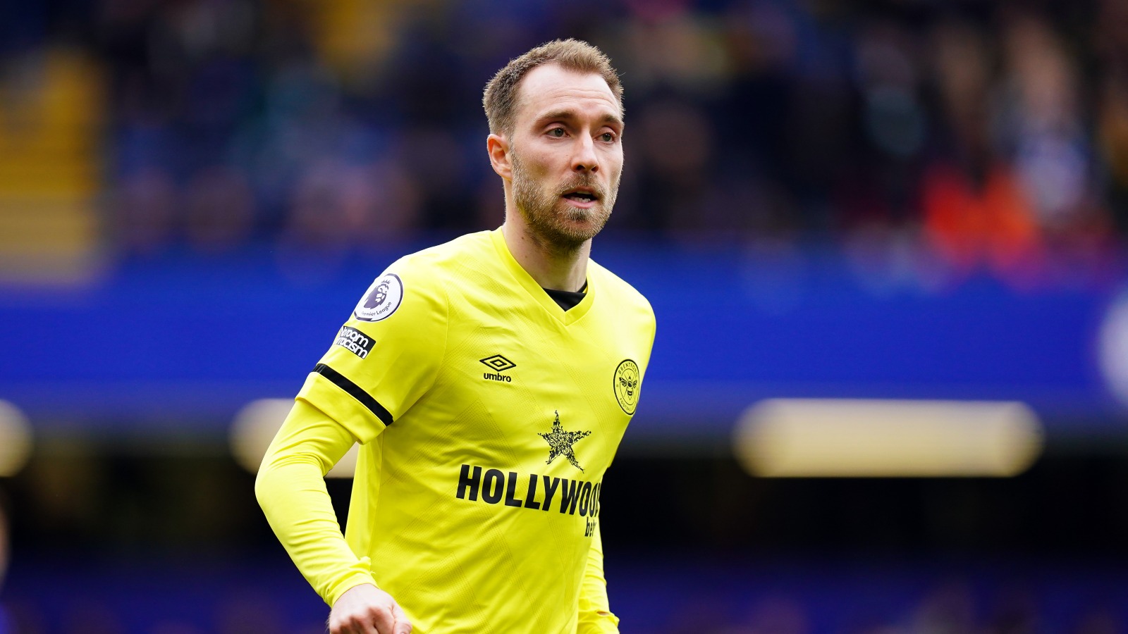 Brentford midfielder Christian Eriksen