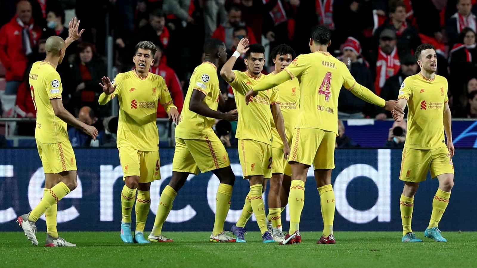Liverpool celebrate