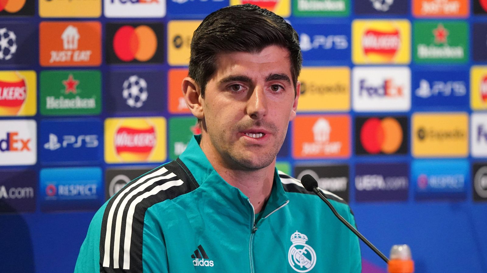 Courtois speaks on Lukaku