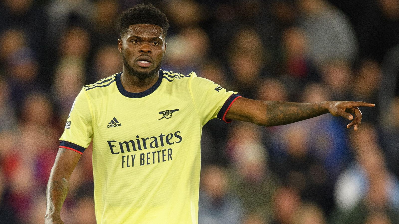 Arsenal midfielder Thomas Partey