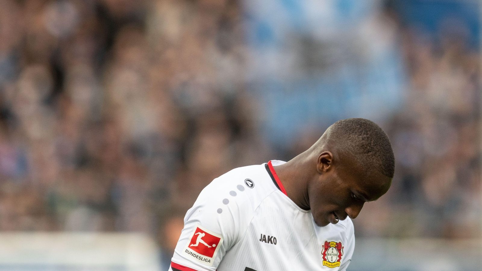 Reported West Ham target Moussa Diaby during a match
