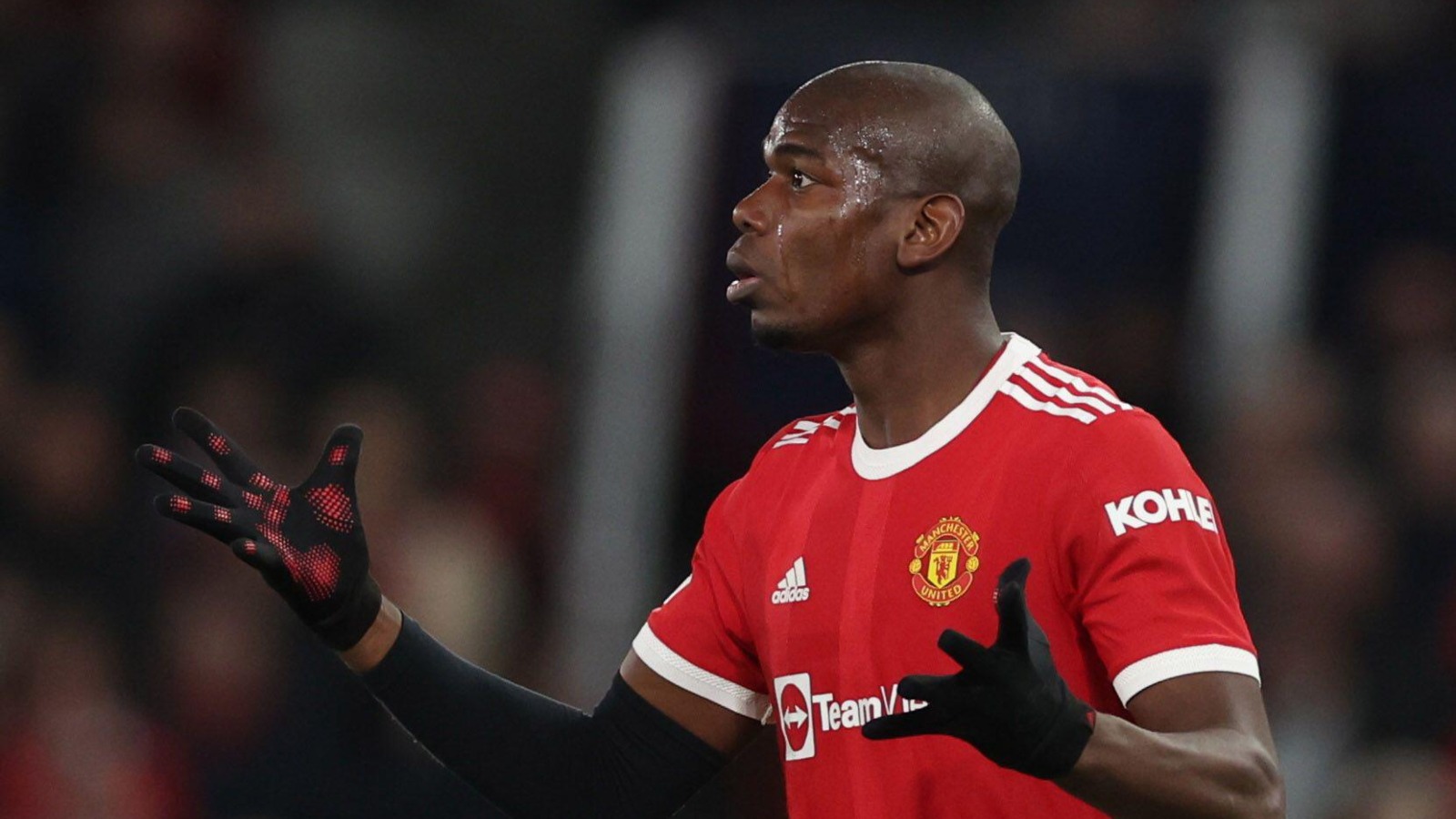 Manchester United midfielder Paul Pogba