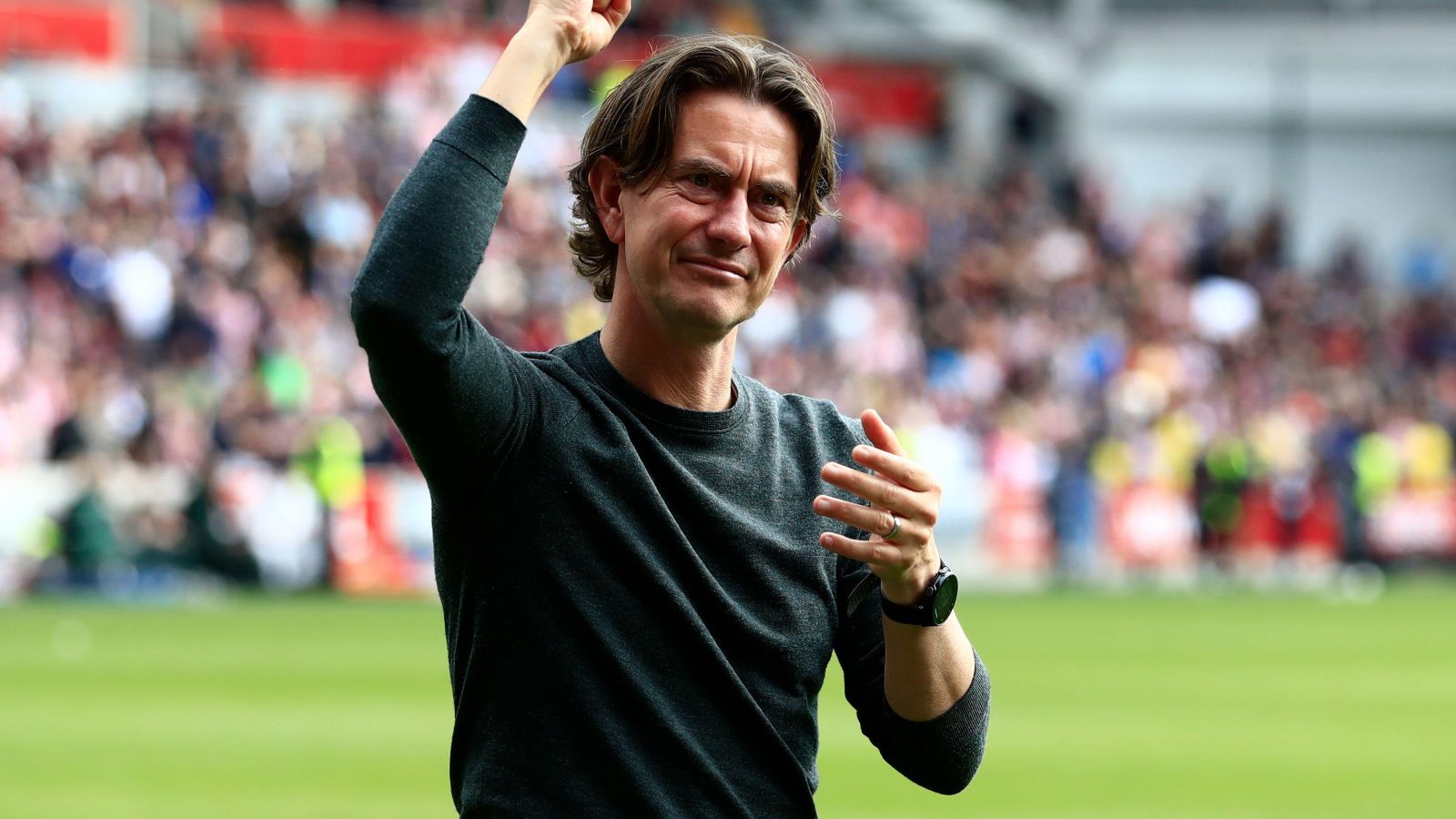 Brentford manager Frank