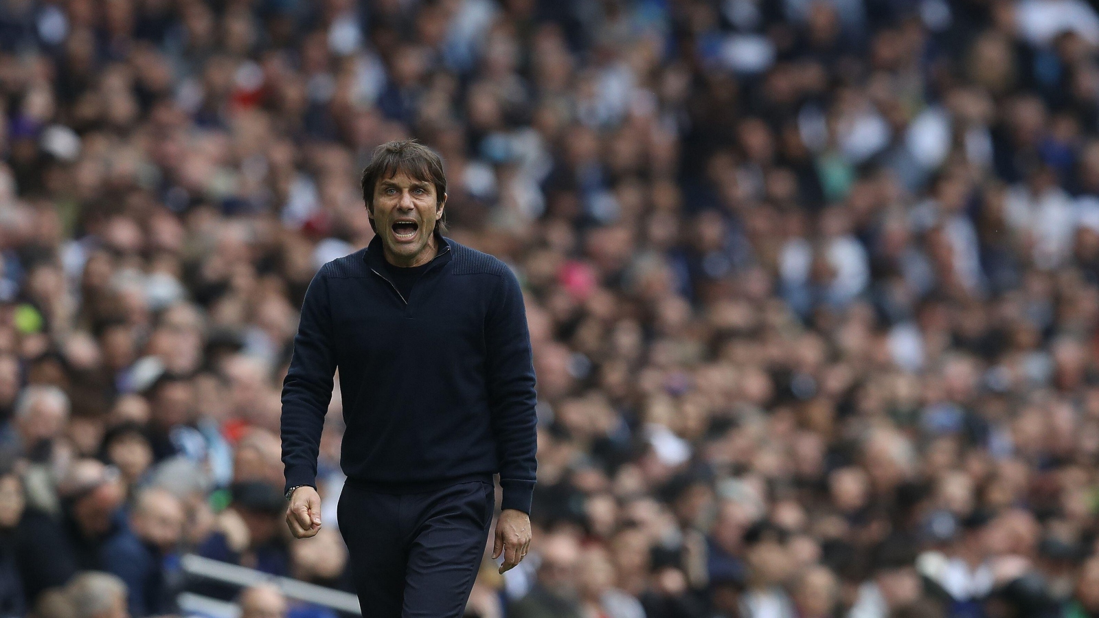 Antonio Conte shouting