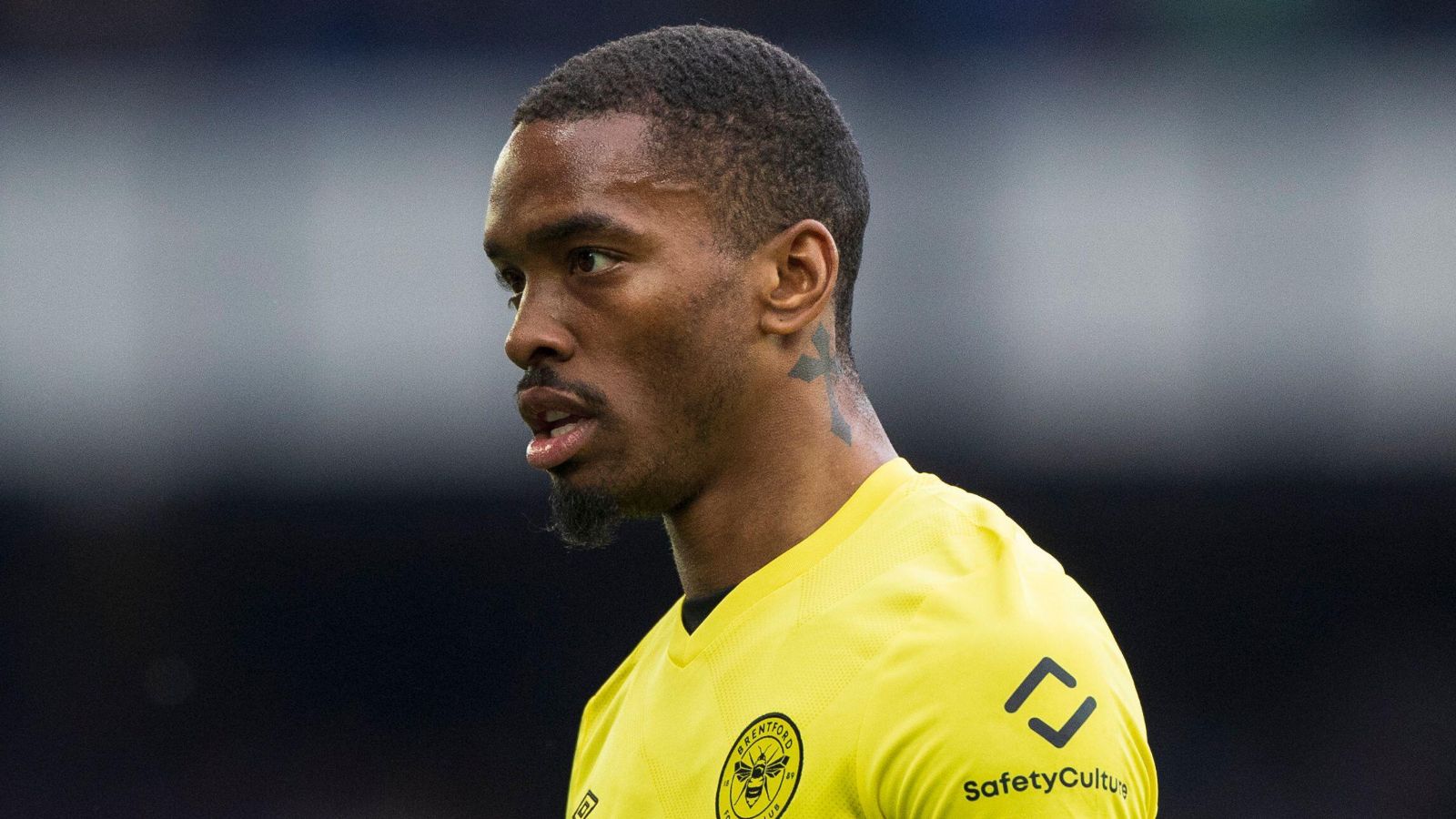 Brentford forward Toney