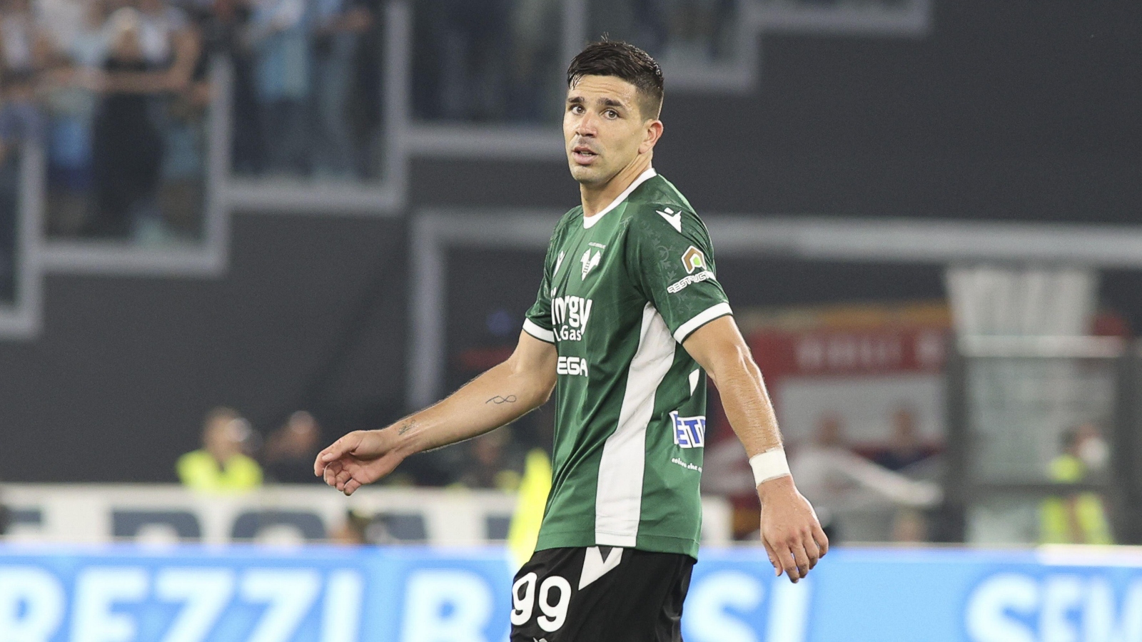 Reported Arsenal target Giovanni Simeone during a match