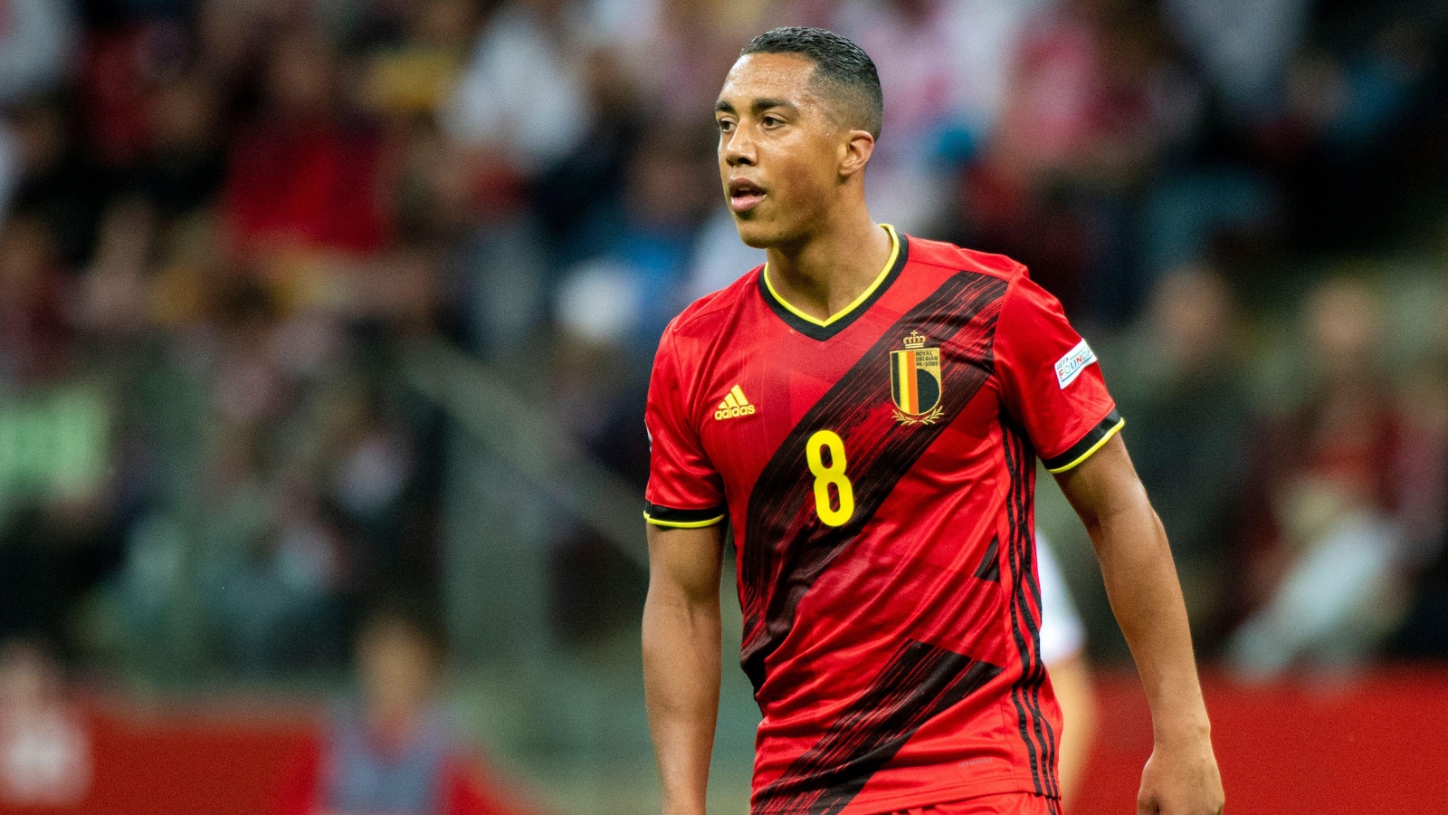 Reported Arsenal target Youri Tielemans during a match