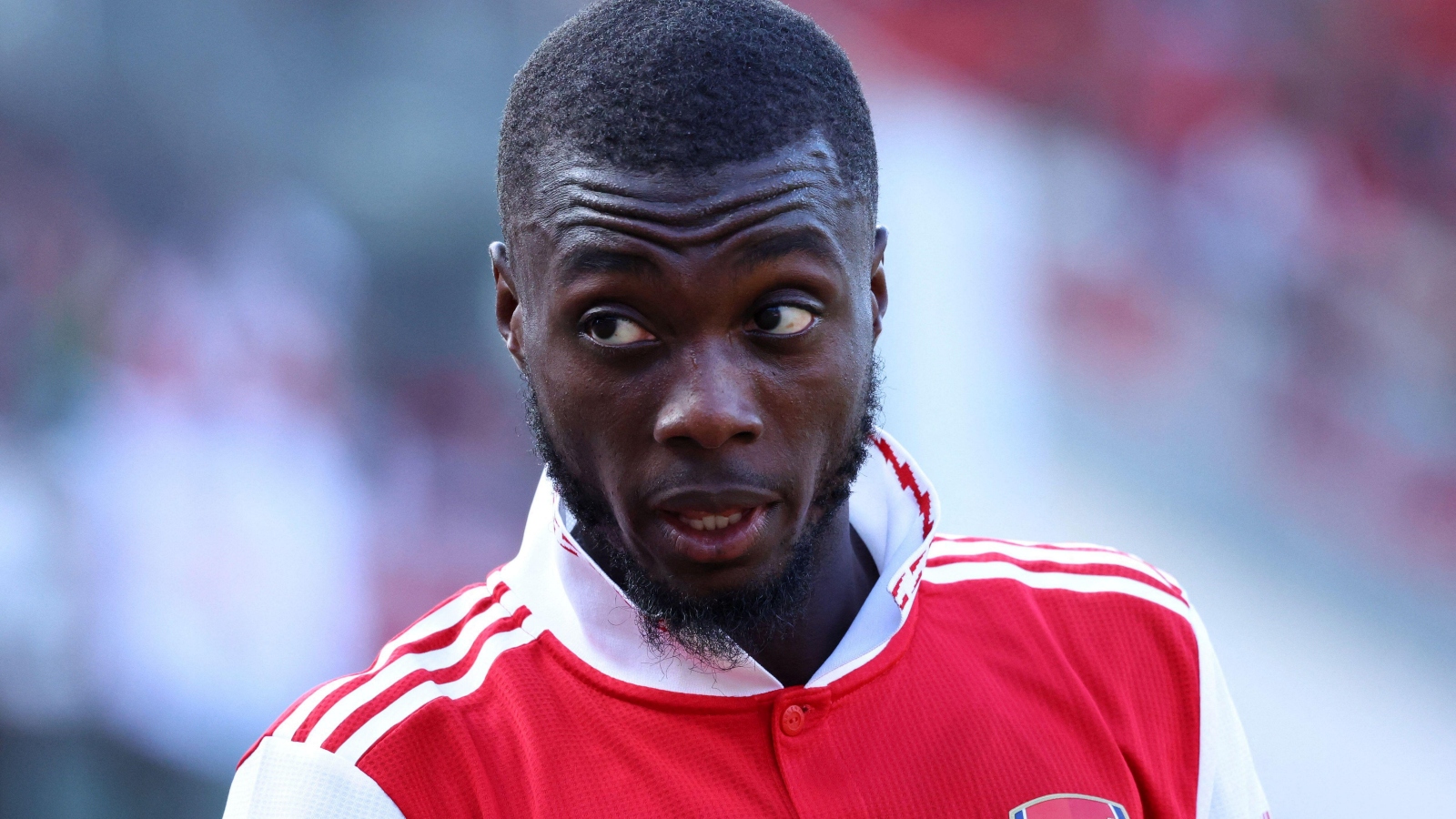 Reported Newcastle target Nicolas Pepe during a pre-season friendly