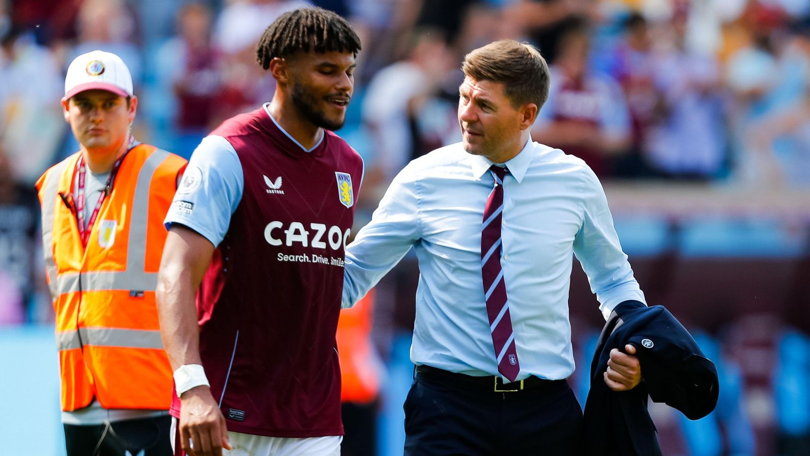 ‘Are you pressing with your eyes?’ – Villa boss Gerrard appears to chuck Mings under the bus