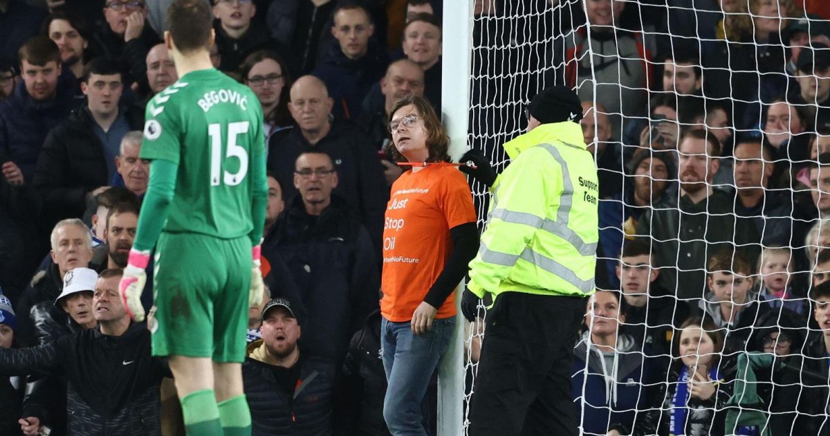 Protester at Goodison Park given sixweek prison sentence after incident in Everton vs Newcastle