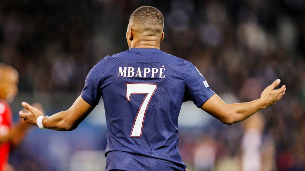 World Cup Golden Boot winner Kylian Mbappe was top goalscorer in 2022 by some margin
