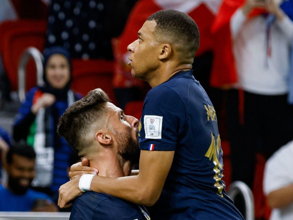 Mbappe magic overshadows France record as Giroud sticks it to Souness ...