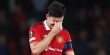 Man Utd defender Harry Maguire reacts