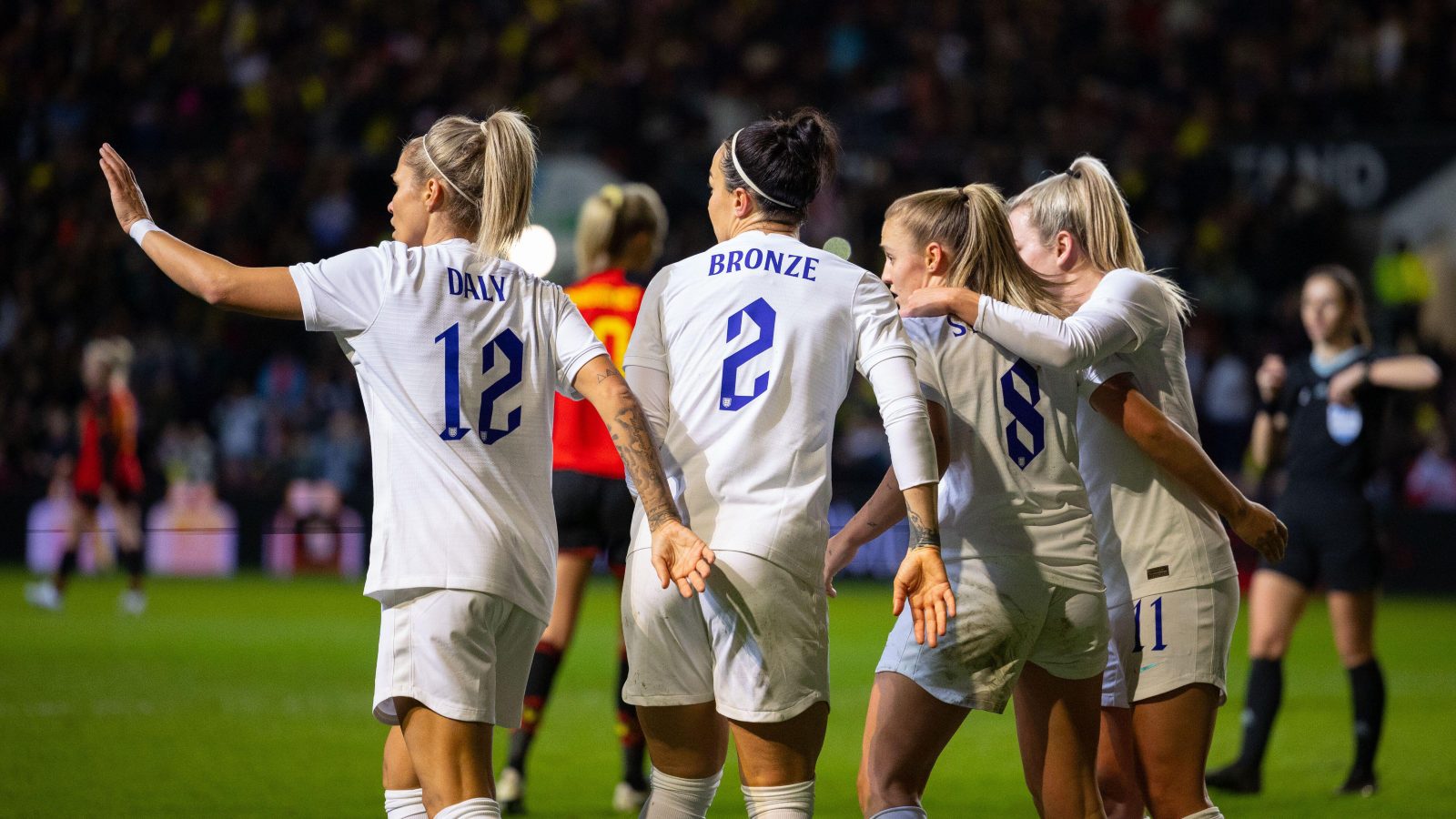 England 61 Belgium Lionesses batter Belgians to retain Arnold Clark Cup