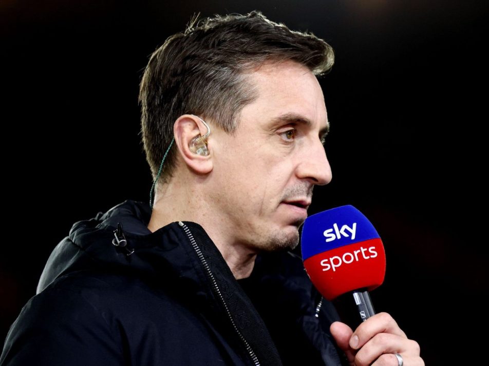Gary Neville predicts the team most likely to challenge Man City for