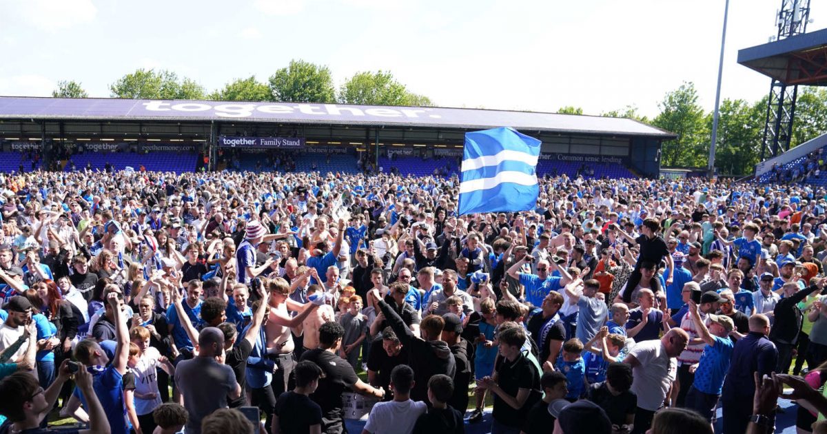 Stockport County won't be playing Manchester City again soon, but their