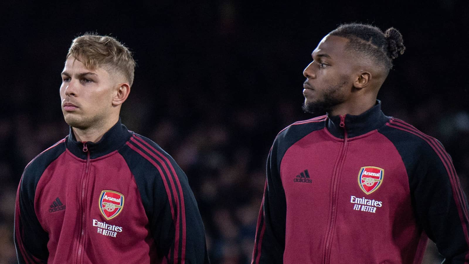Nuno Tavares, Emile Smith Rowe, Arsenal, April 2023