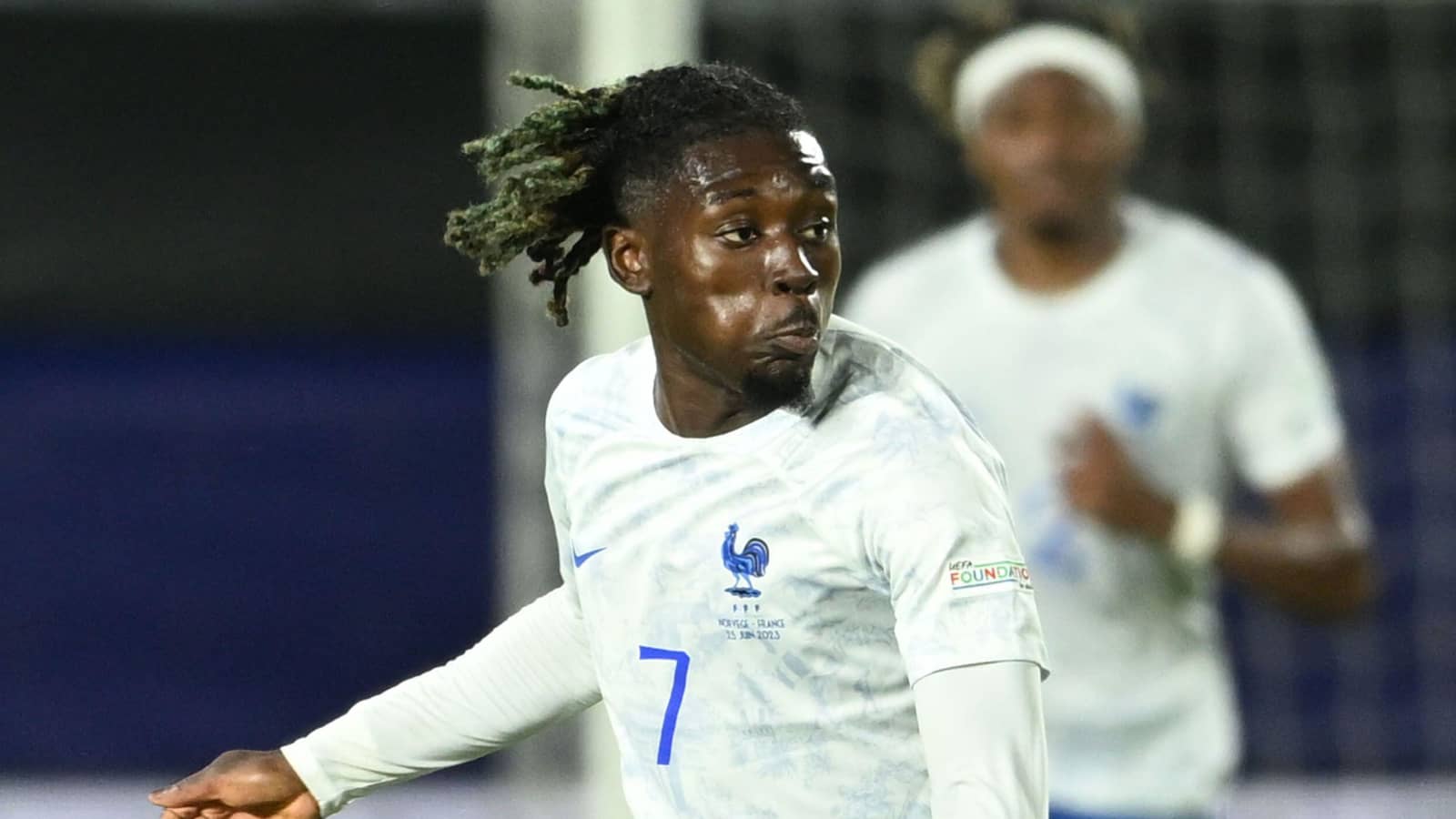 Manu Kone, France Under-21, June 2023