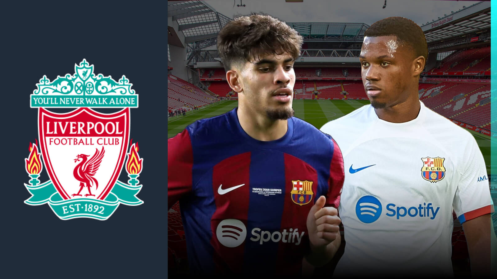 Liverpool transfer targets Ansu Fati and Abde Ezzalzouli