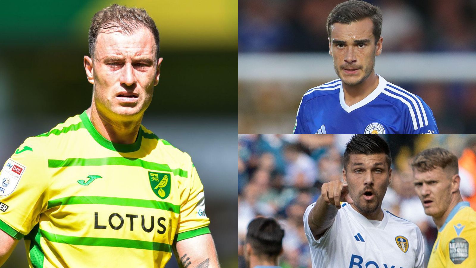 Norwich 24), Leicester 19), Leeds 2) – Champ sides ranked by their market vs purchase value profit/loss