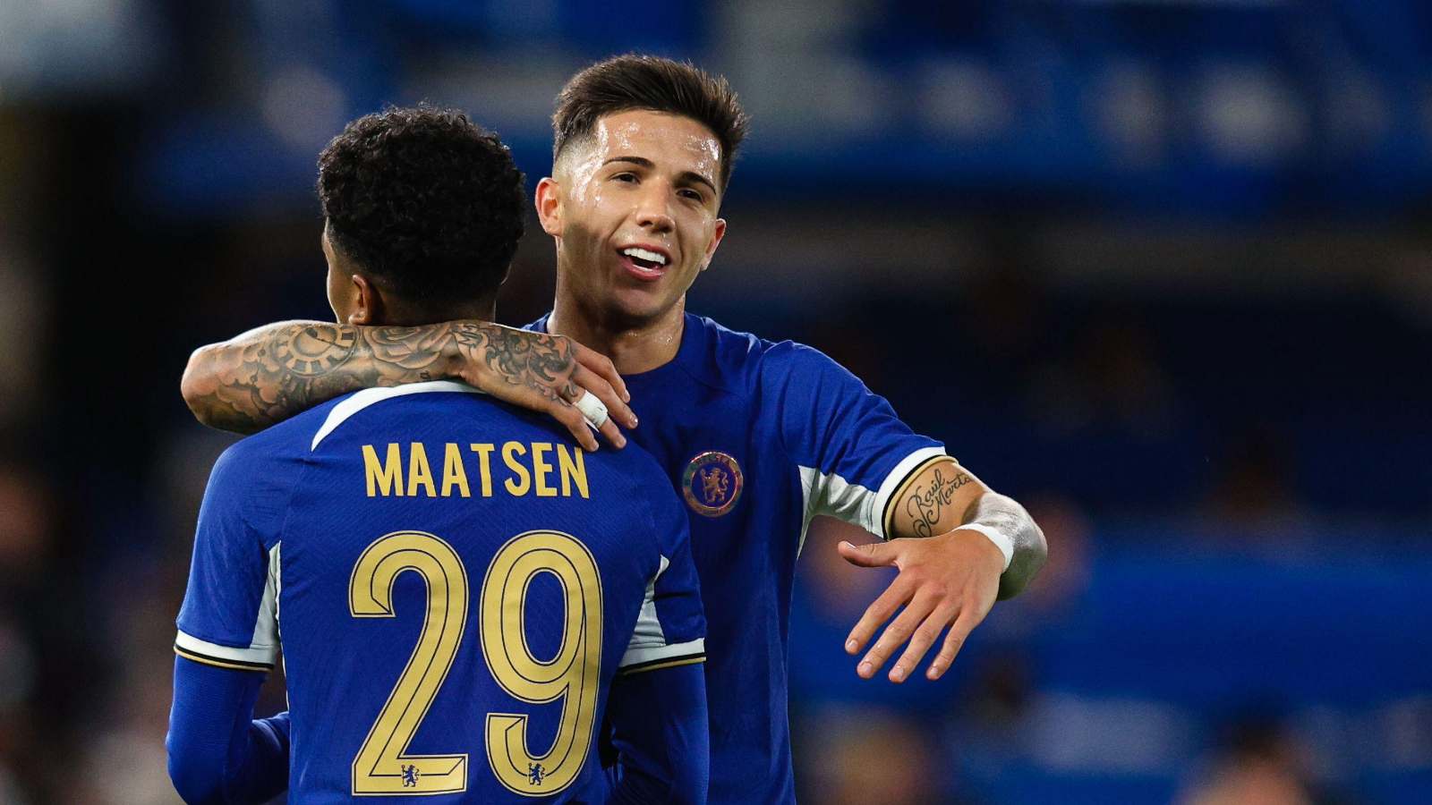 Chelsea duo Ian Maatsen and Enzo Fernandez