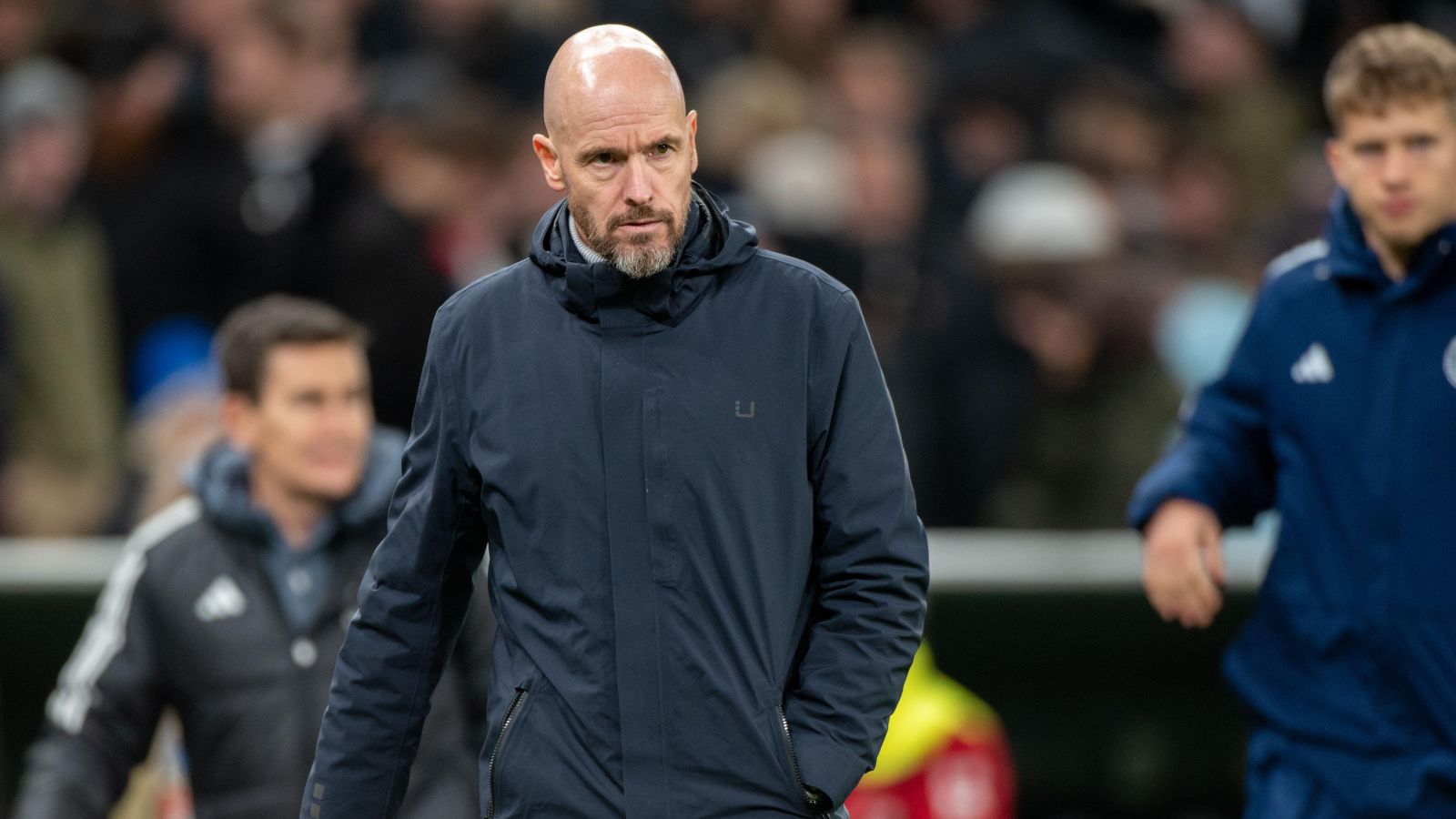 Man Utd boss Erik ten Hag is under pressure
