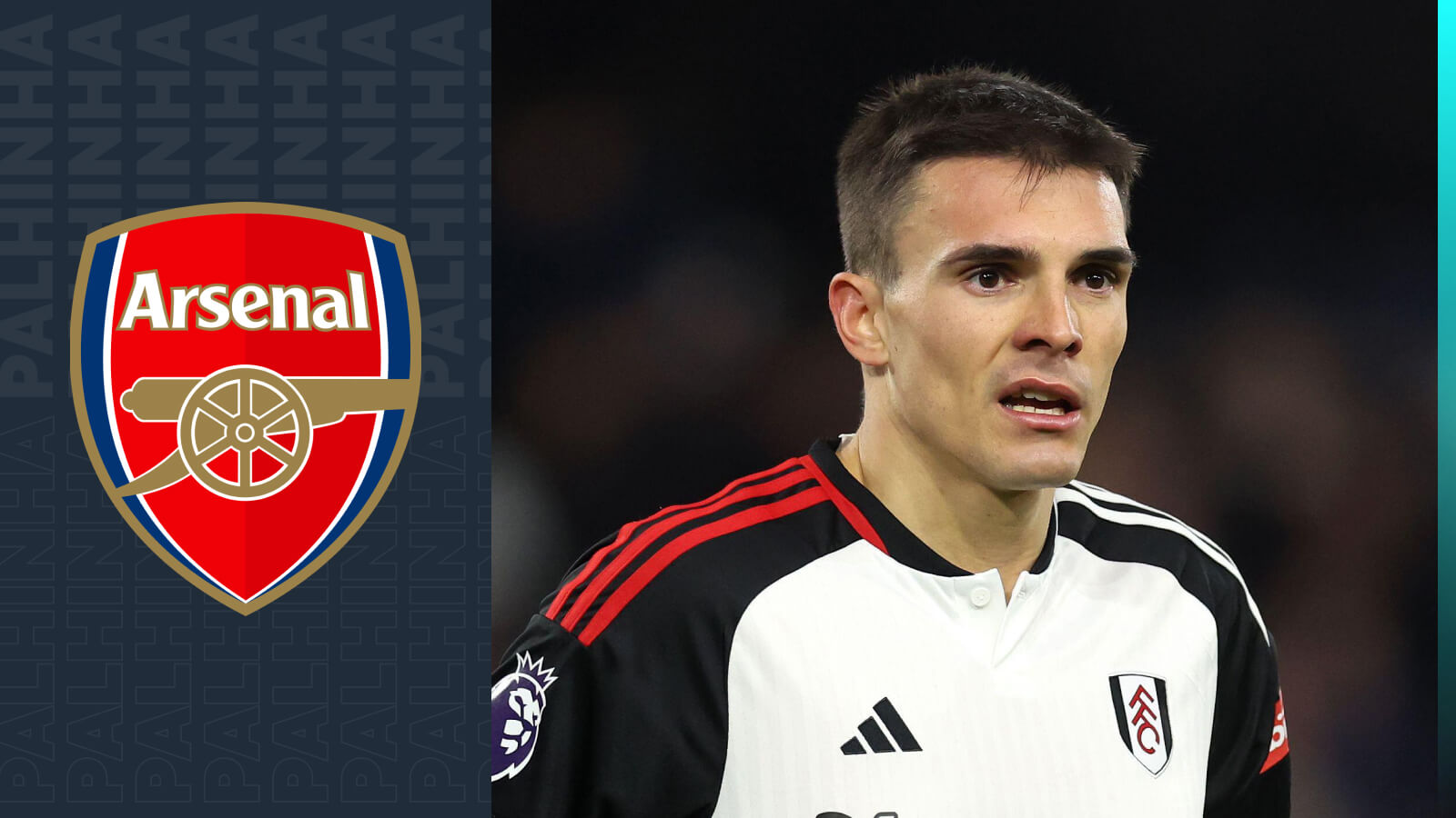 Arsenal linked Fulham midfielder Joao Palhinha