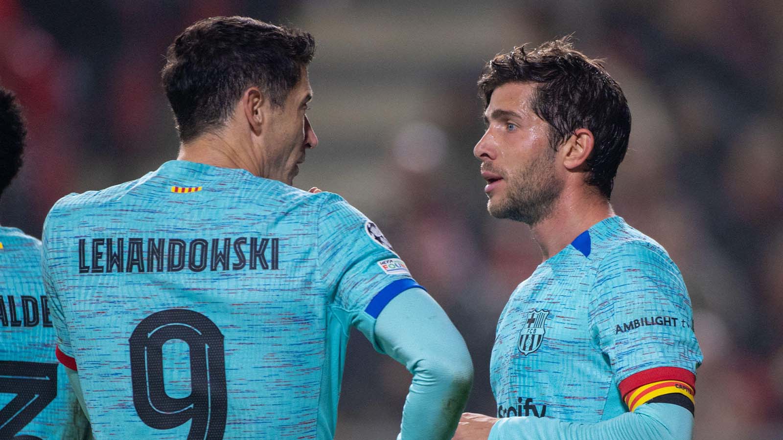 Barcelona's Sergi Roberto