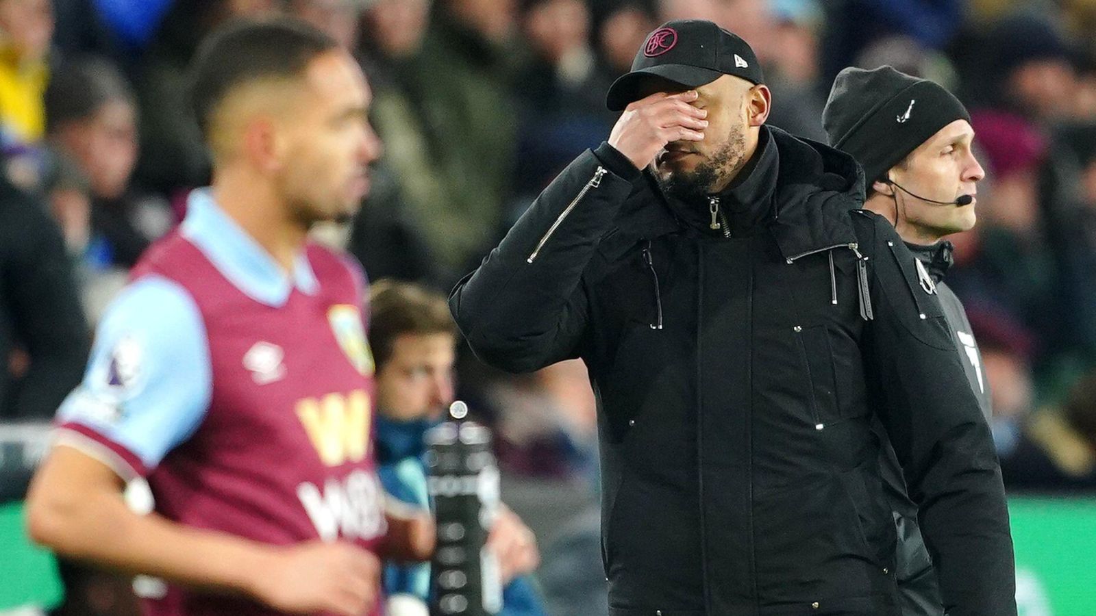 Burnley: Kompany ‘shocked’ by decision in Luton draw as co-owner calls out ‘disgraceful’ officiating
