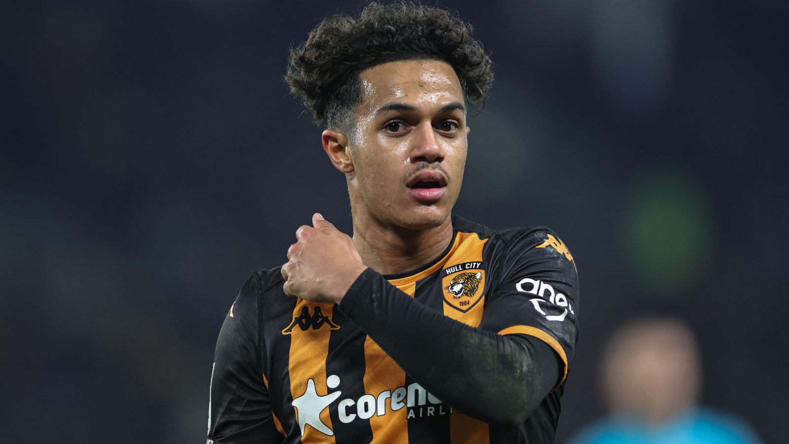 Liverpool loanee Fabio Carvalho on his Hull City debut.