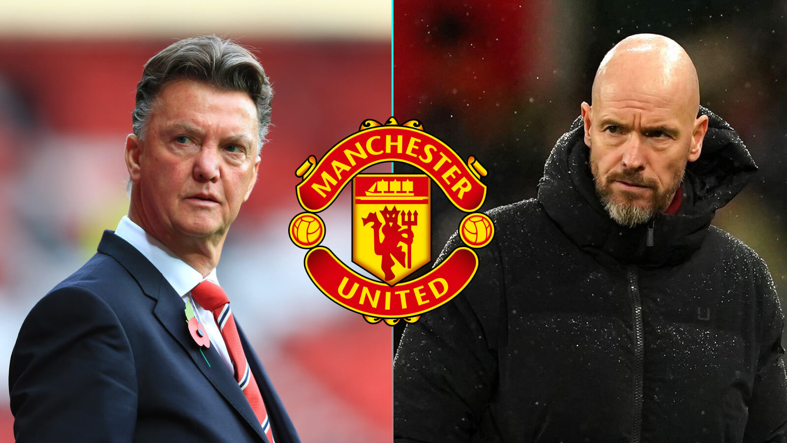 Louis van Gaal and Erik ten Hag have both managed Man Utd badly