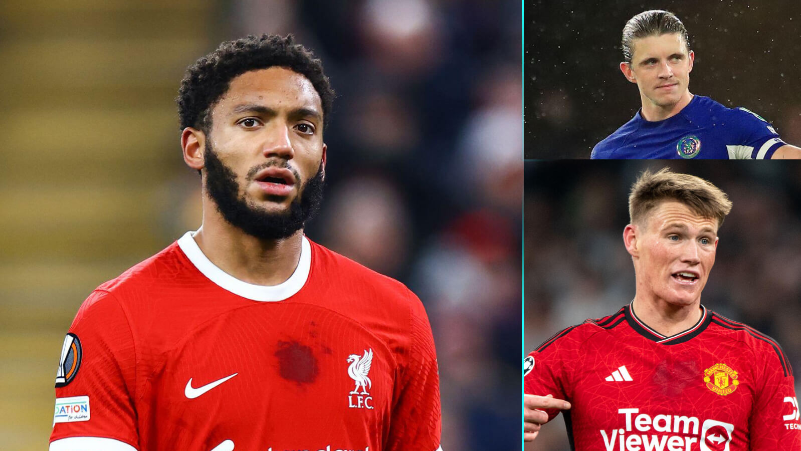 Gomez, Gallagher, McTominay
