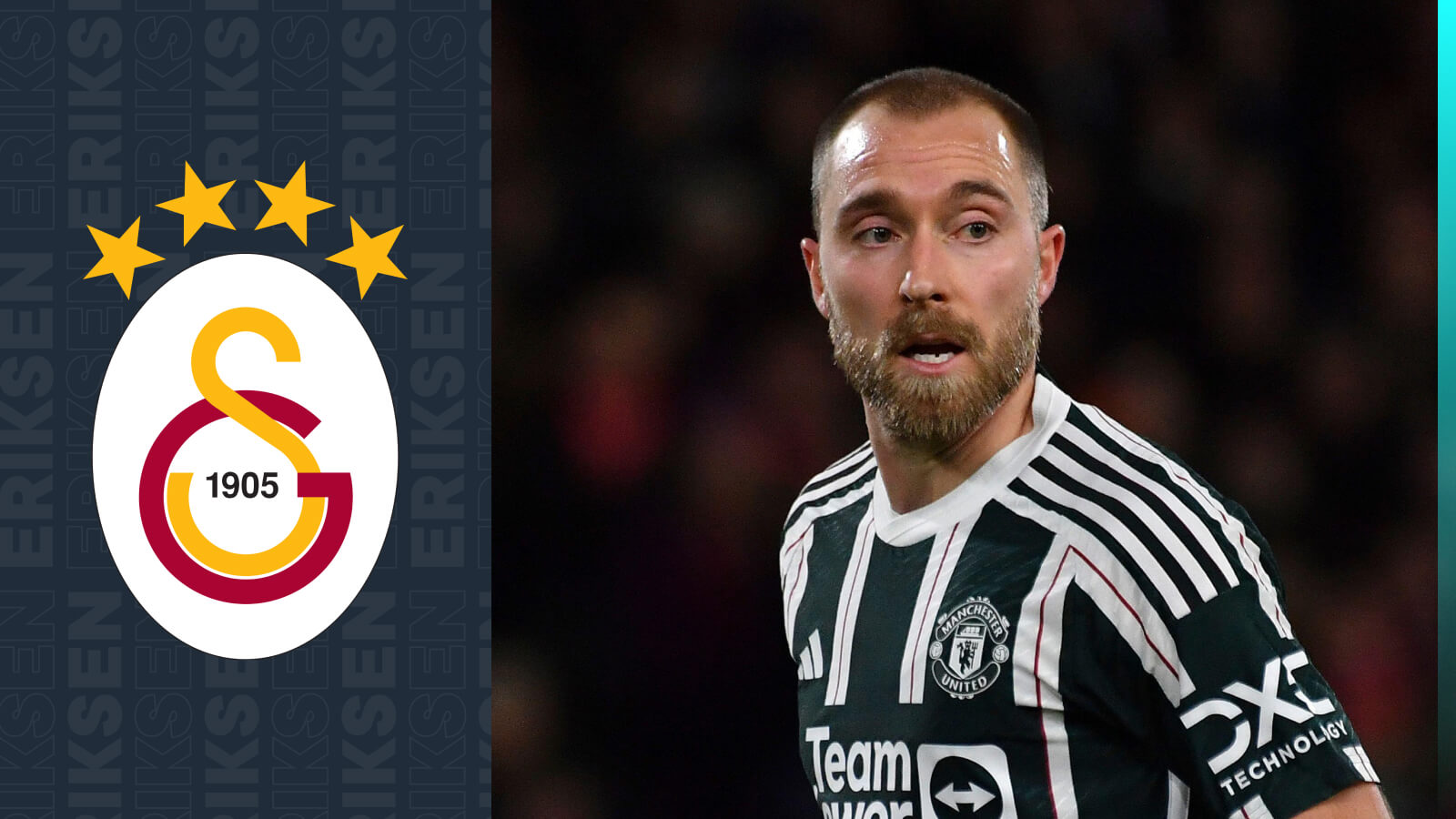 Man Utd midfielder Christian Eriksen