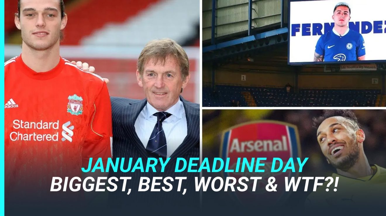 Andy Carroll, Enzo Fernandez and Pierre-Emerick Aubameyang were involved in deadline-day deals.