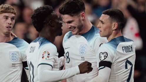 Arsenal winger Saka told England place under ‘threat’ from Chelsea star – ‘It’s great’