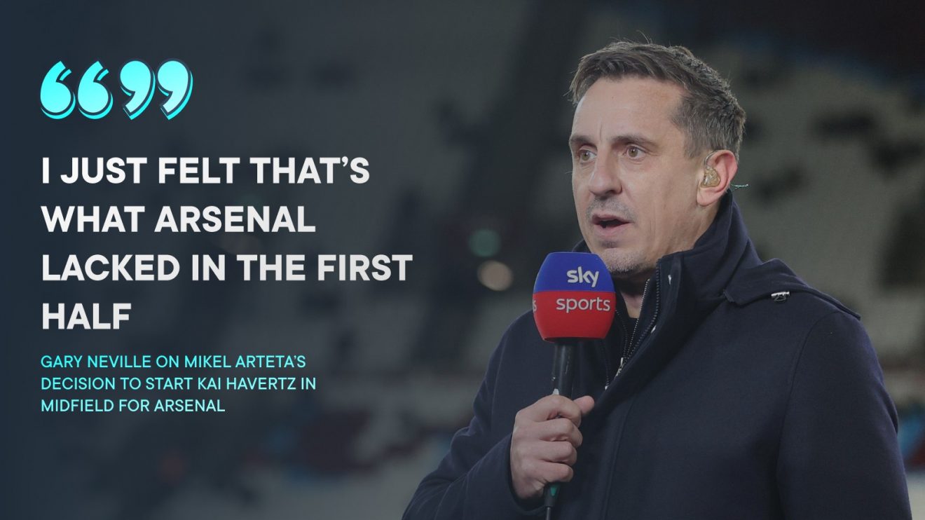 Gary Neville on Arsenal