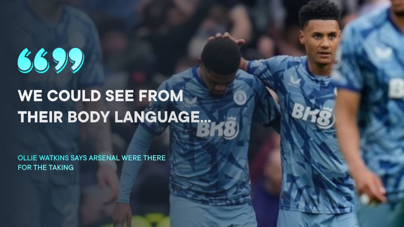 Ollie Watkins discusses Aston Villa's win over Arsenal