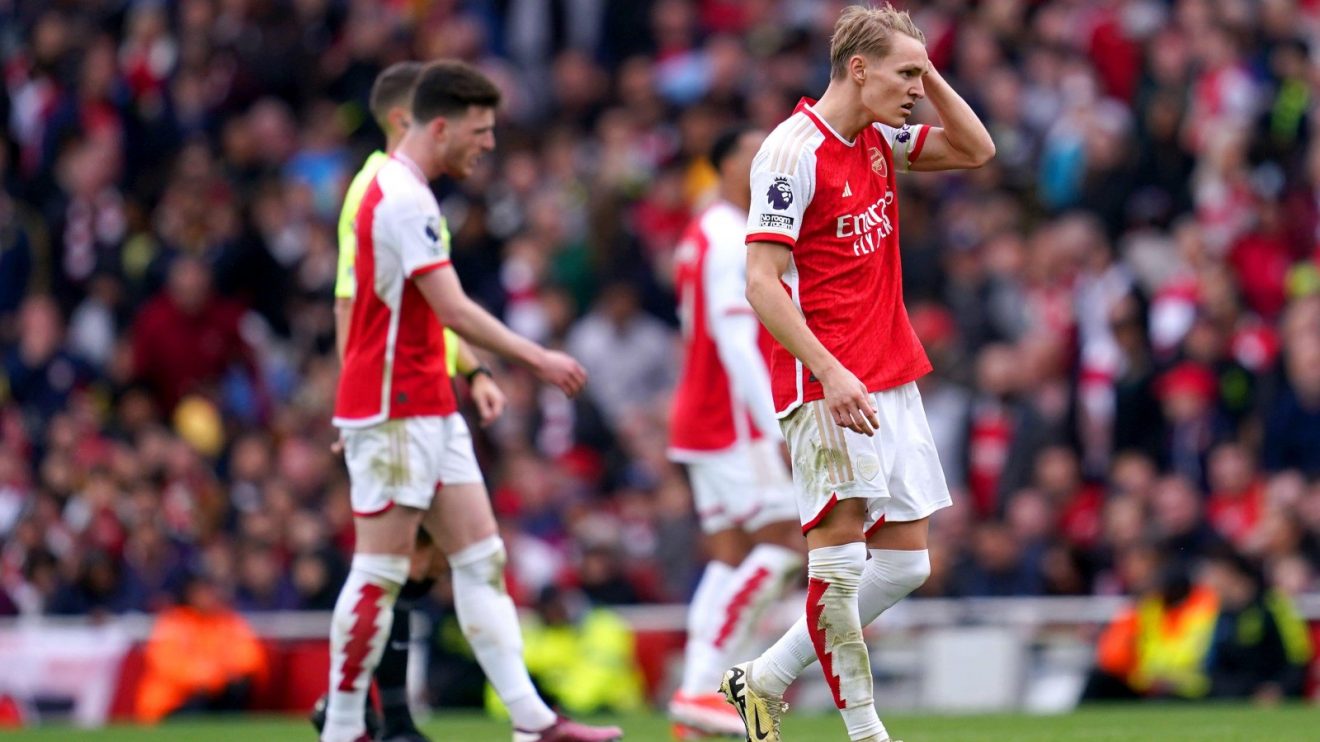 Arsenal cocked up v Aston Villa